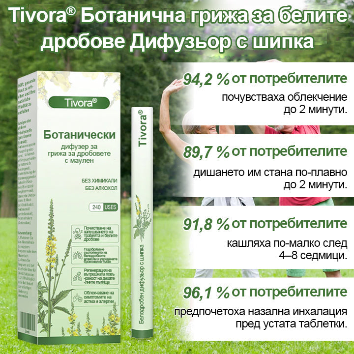 Tivora® ✨Ботанически дифузер за грижа за дробовете с маулен✨✨